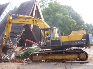 Matthews, North Carolina home demolition