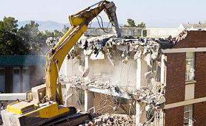 Newton building demolition